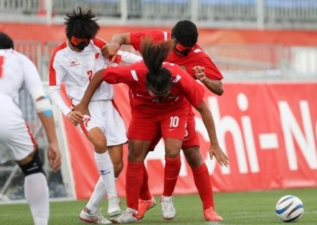 پیروزی تیم ملی فوتبال نابینایان ایران مقابل هند