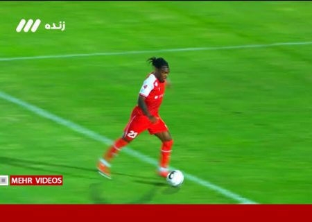 گلزنی بیفوما برای پرسپولیس مقابل مس رفسنجان