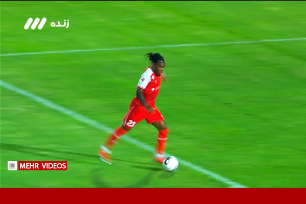گلزنی بیفوما برای پرسپولیس مقابل مس رفسنجان